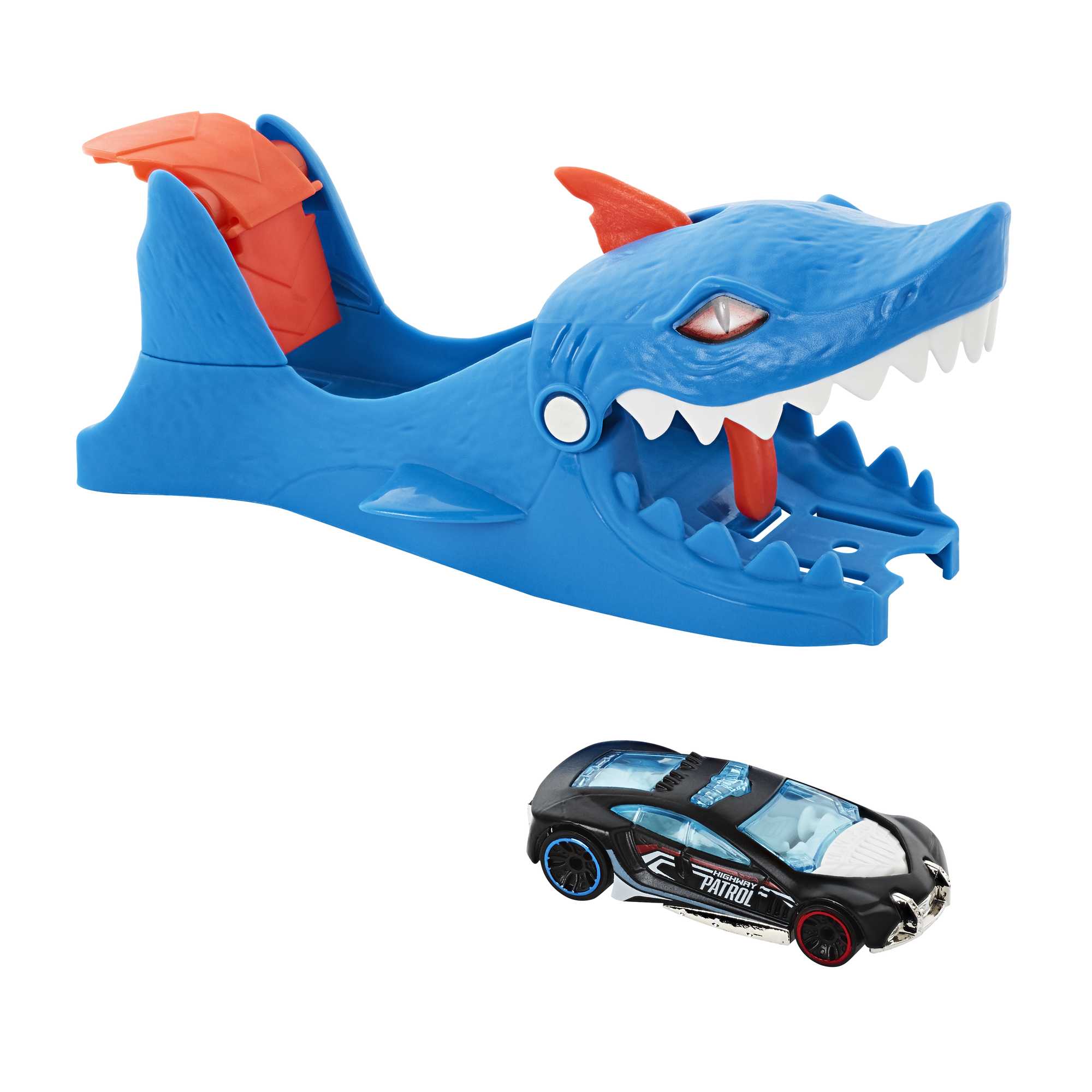Hot Wheels Vahşi Fırlatıcı Hayvanlar Serisi, Köpek Balığı Fırlatıcı, GWT35