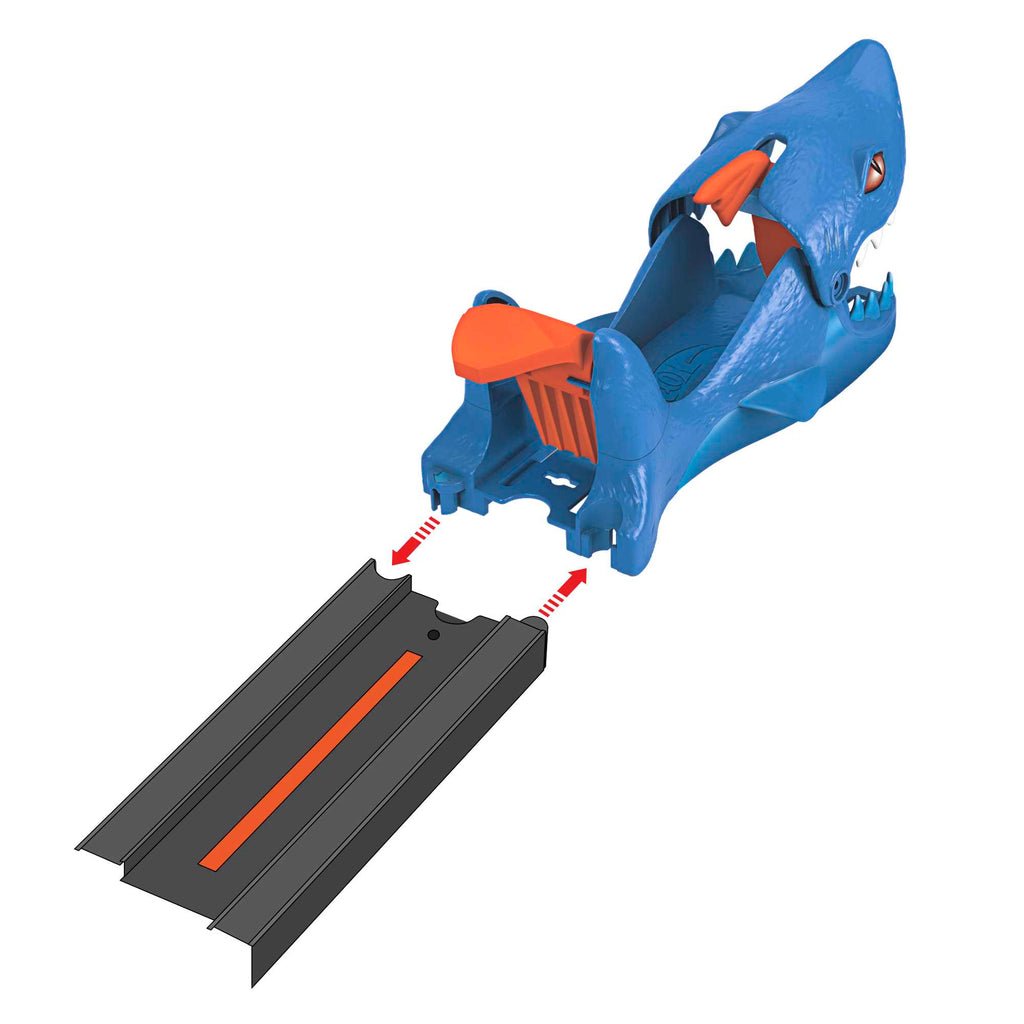 Hot Wheels Vahşi Fırlatıcı Hayvanlar Serisi, Köpek Balığı Fırlatıcı, GWT35