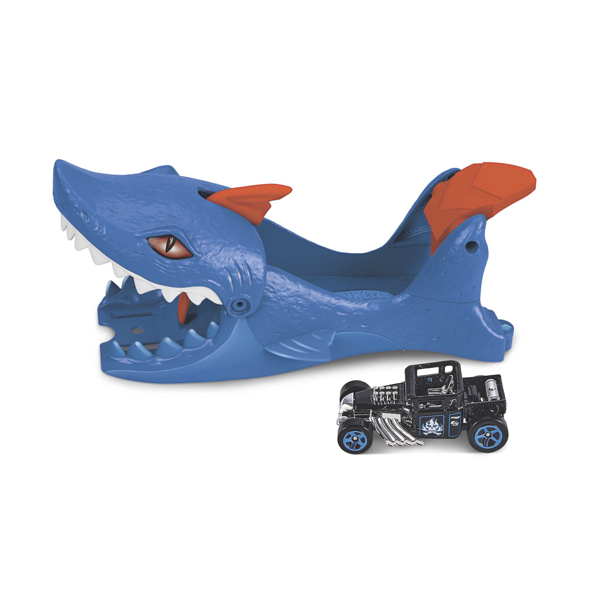 Hot Wheels Vahşi Fırlatıcı Hayvanlar Serisi, Köpek Balığı Fırlatıcı, GWT35