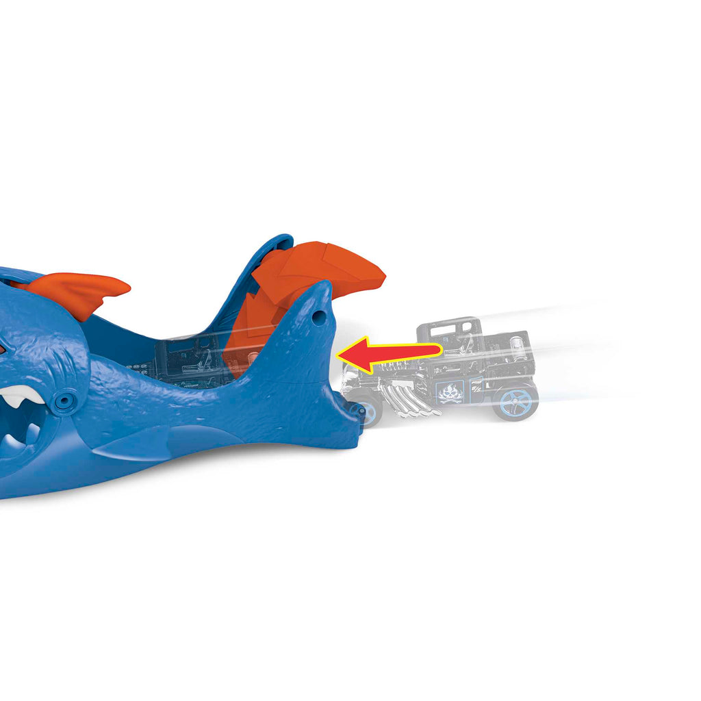 Hot Wheels Vahşi Fırlatıcı Hayvanlar Serisi, Köpek Balığı Fırlatıcı, GWT35