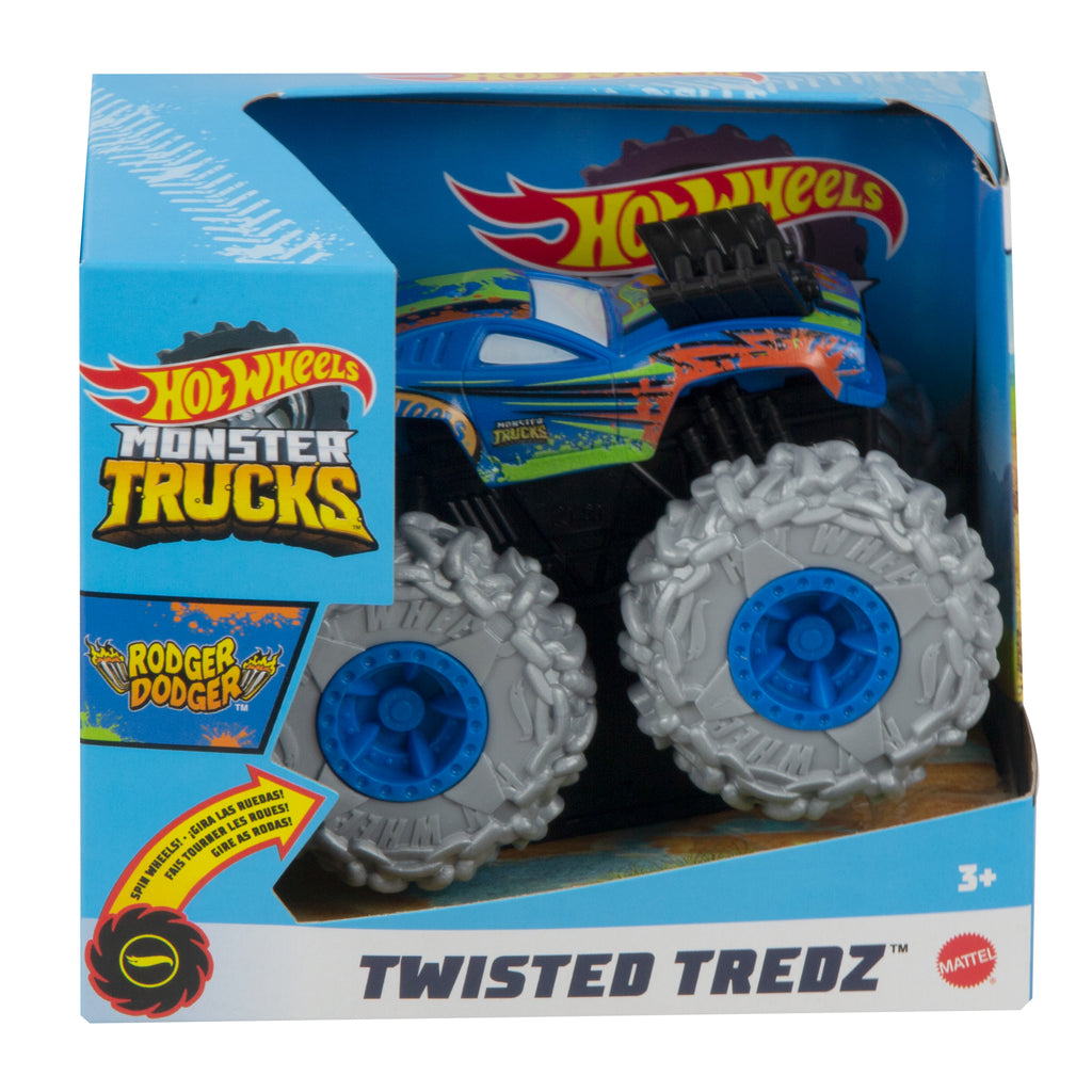 Hot Wheels Monster Trucks Twisted Tredz Çek Bırak Canavar Kamyon (Sürpriz Asorti)