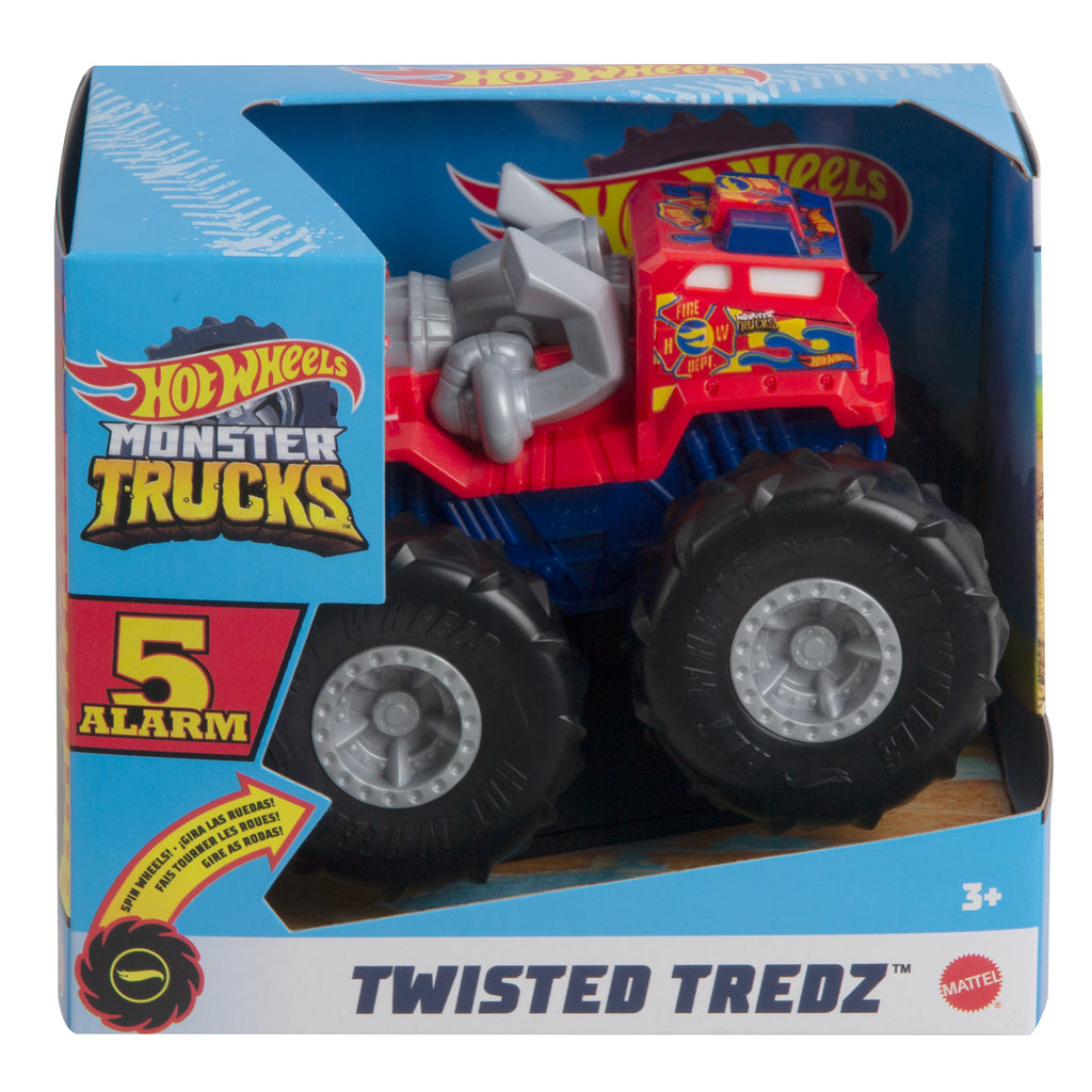 Hot Wheels Monster Trucks Twisted Tredz Çek Bırak Canavar Kamyon (Sürpriz Asorti)