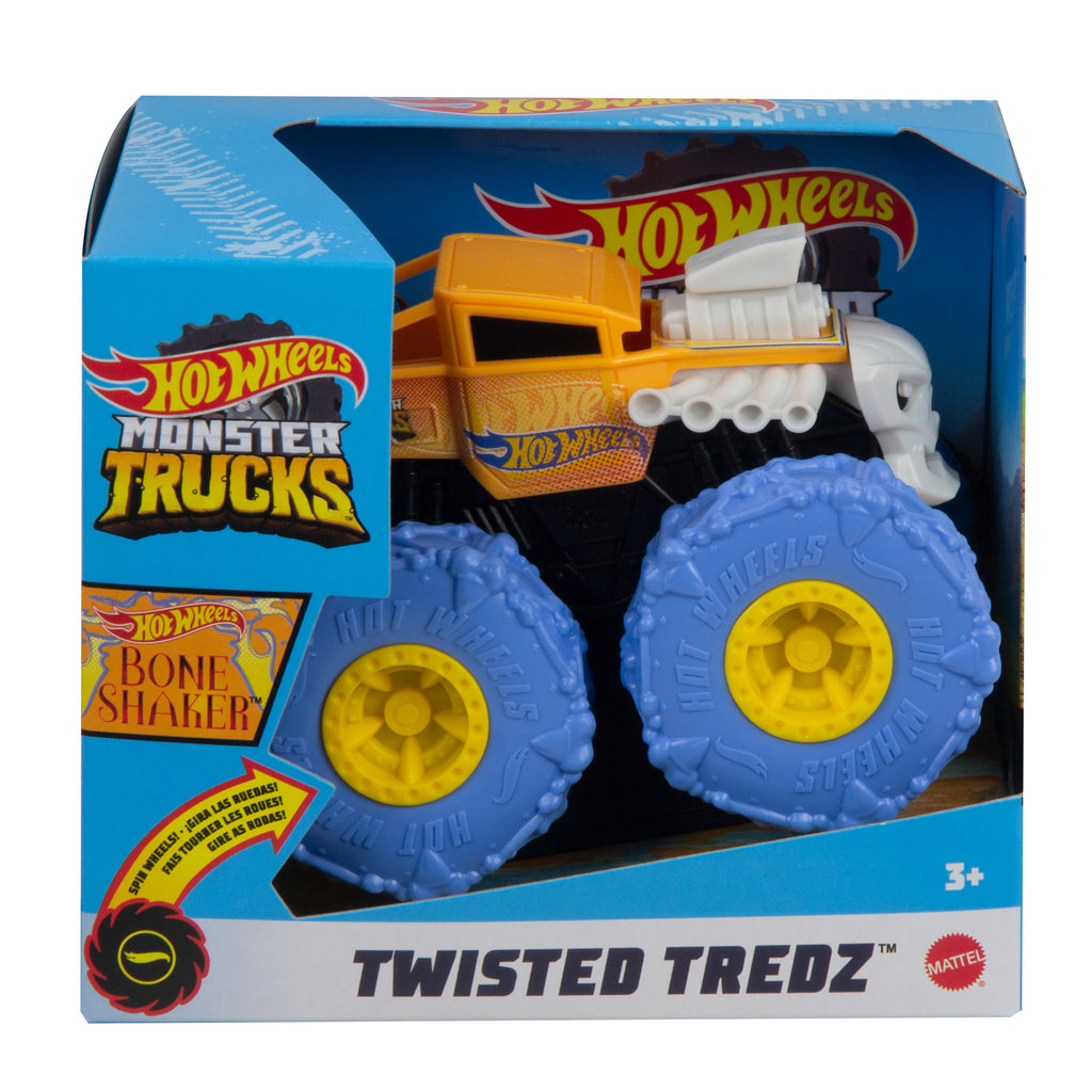 Hot Wheels Monster Trucks Twisted Tredz Çek Bırak Canavar Kamyon (Sürpriz Asorti)