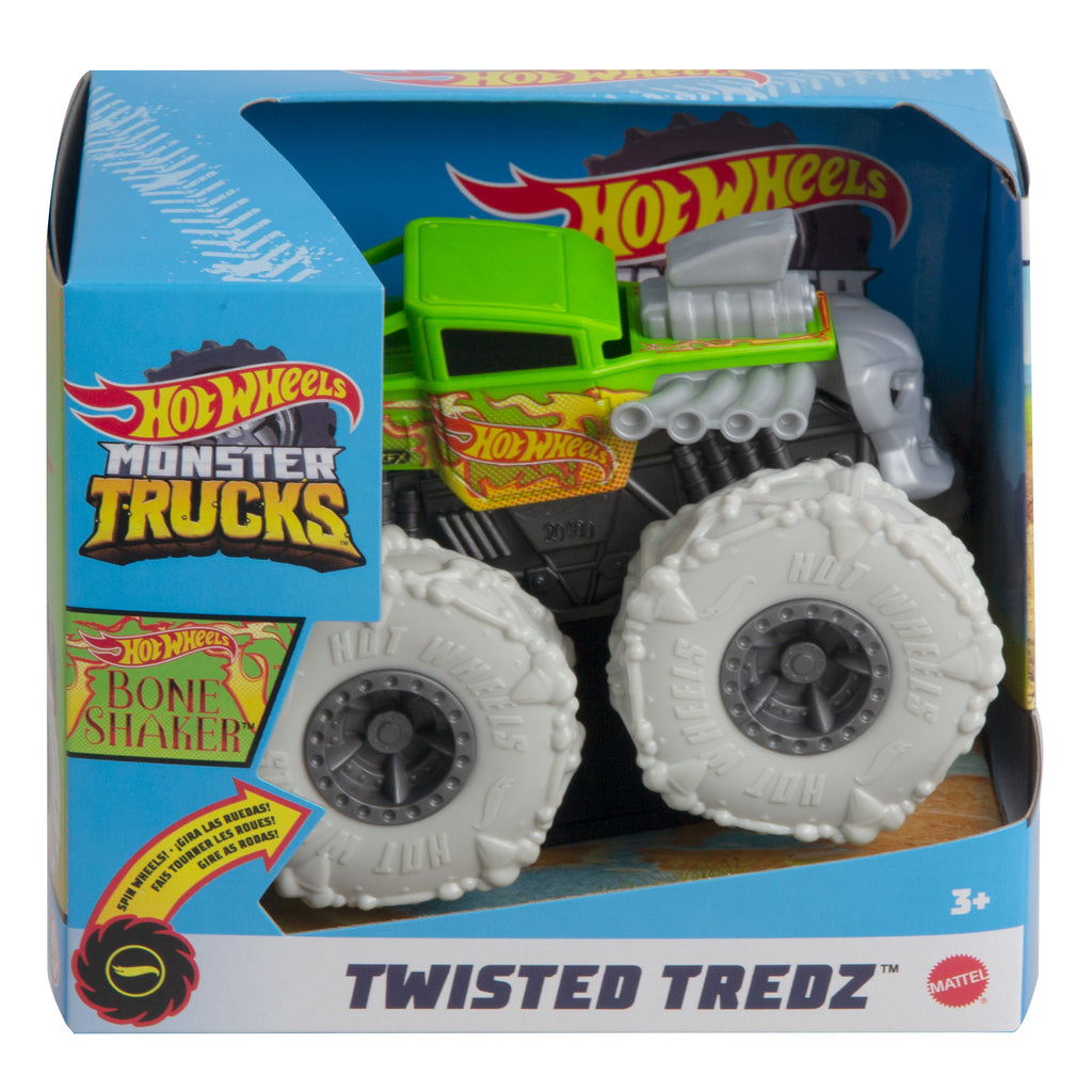 Hot Wheels Monster Trucks Twisted Tredz Çek Bırak Canavar Kamyon (Sürpriz Asorti)