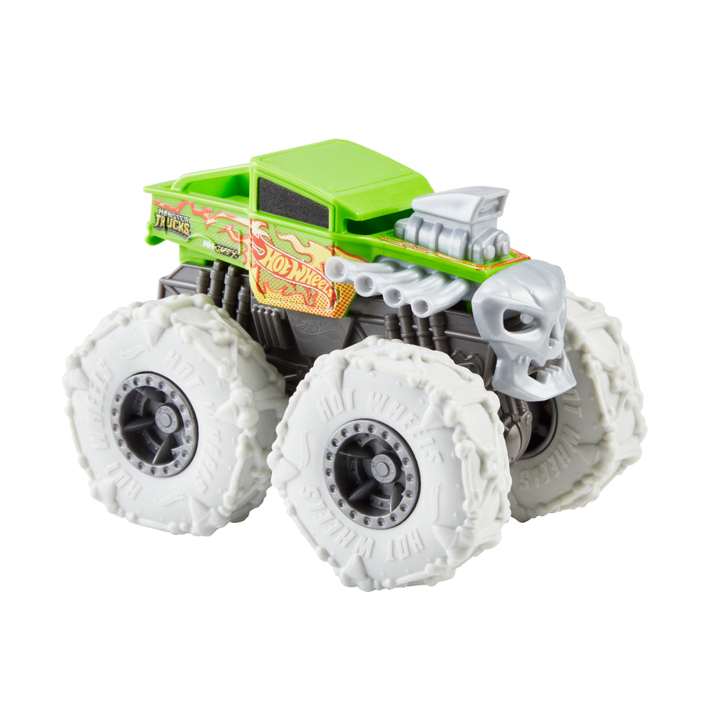 Hot Wheels Monster Trucks Twisted Tredz Bone Shaker Çek Bırak Canavar Kamyon