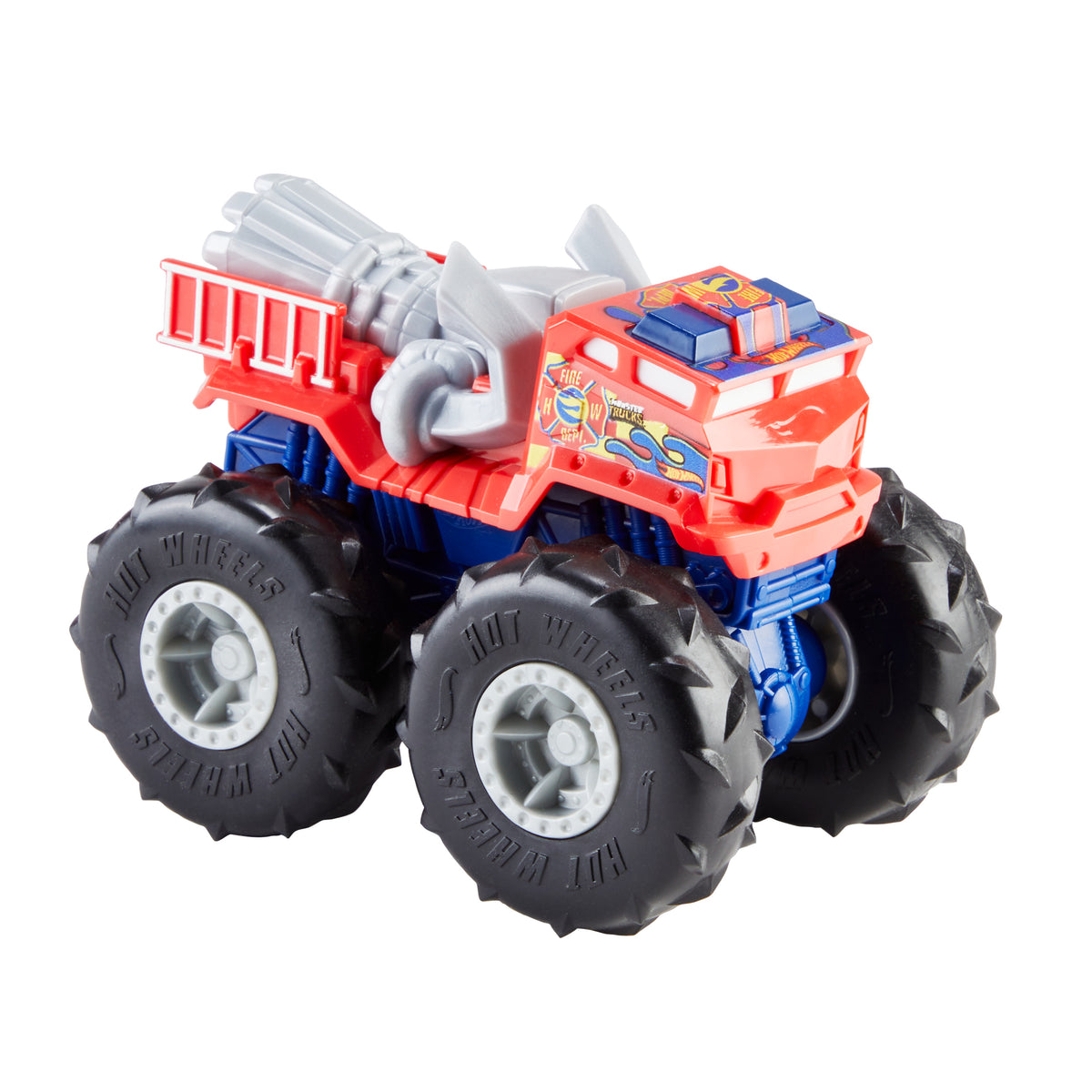 Hot Wheels Monster Trucks Twisted Tredz 5 Alarm Çek Bırak Canavar Kamyon