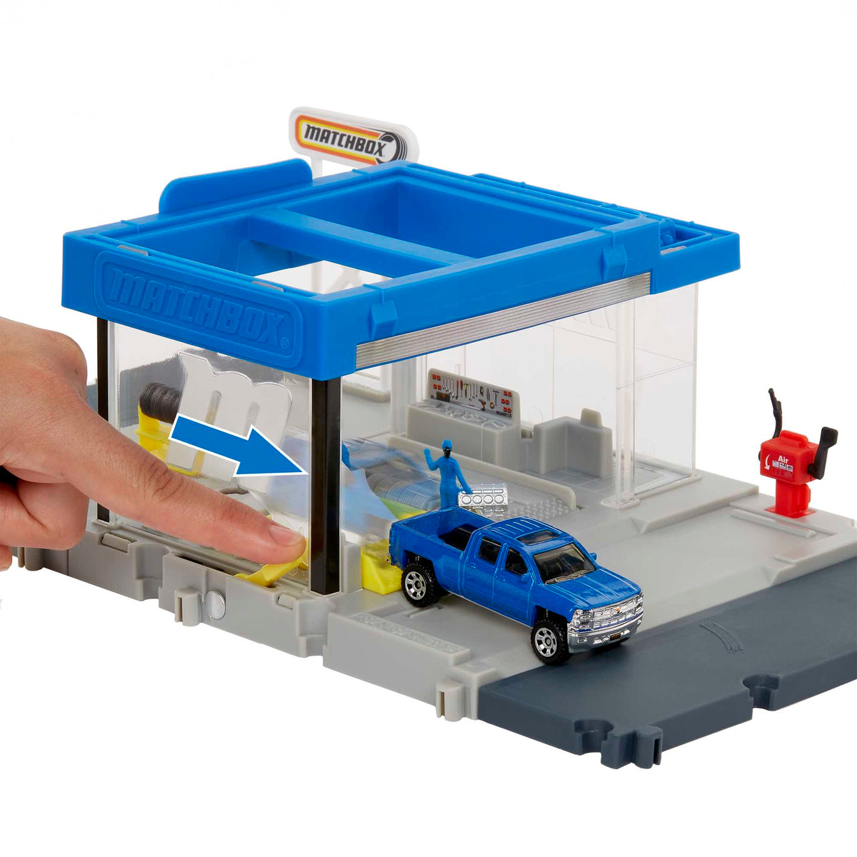 Matchbox Aksiyon Sürücüleri Oyun Seti, 1:64 Ölçekli Araç Dahil GVY82