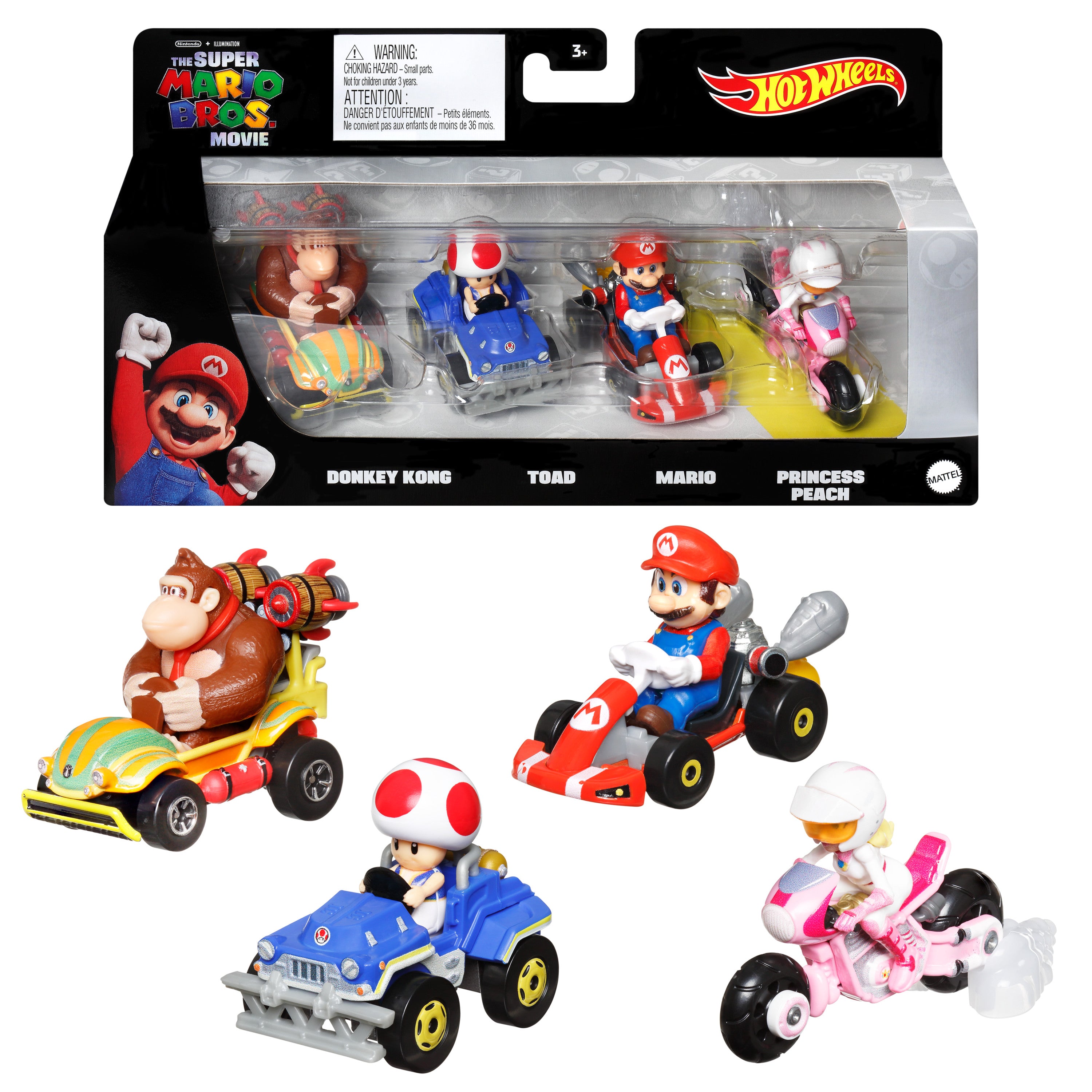 Hot Wheels® Mario Kart™ Dörtlü Paket