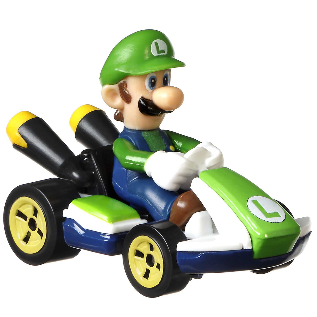 Hot Wheels Mario Kart 4'lü Araç Seti (Seri 1)