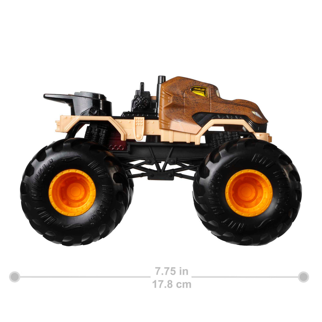 Hot Wheels Monster Trucks Jurassic World Tyrannosaurus Rex 1:24 Büyük Boy Canavar Kamyon