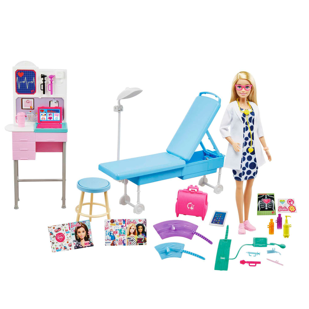 BARBIE® DOKTOR BEBEK VE OYUN SETİ
