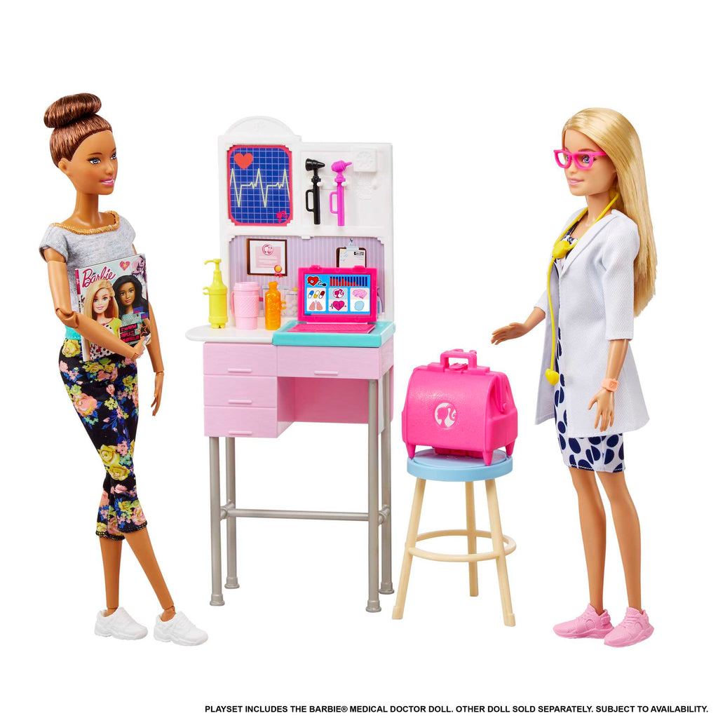 BARBIE® DOKTOR BEBEK VE OYUN SETİ