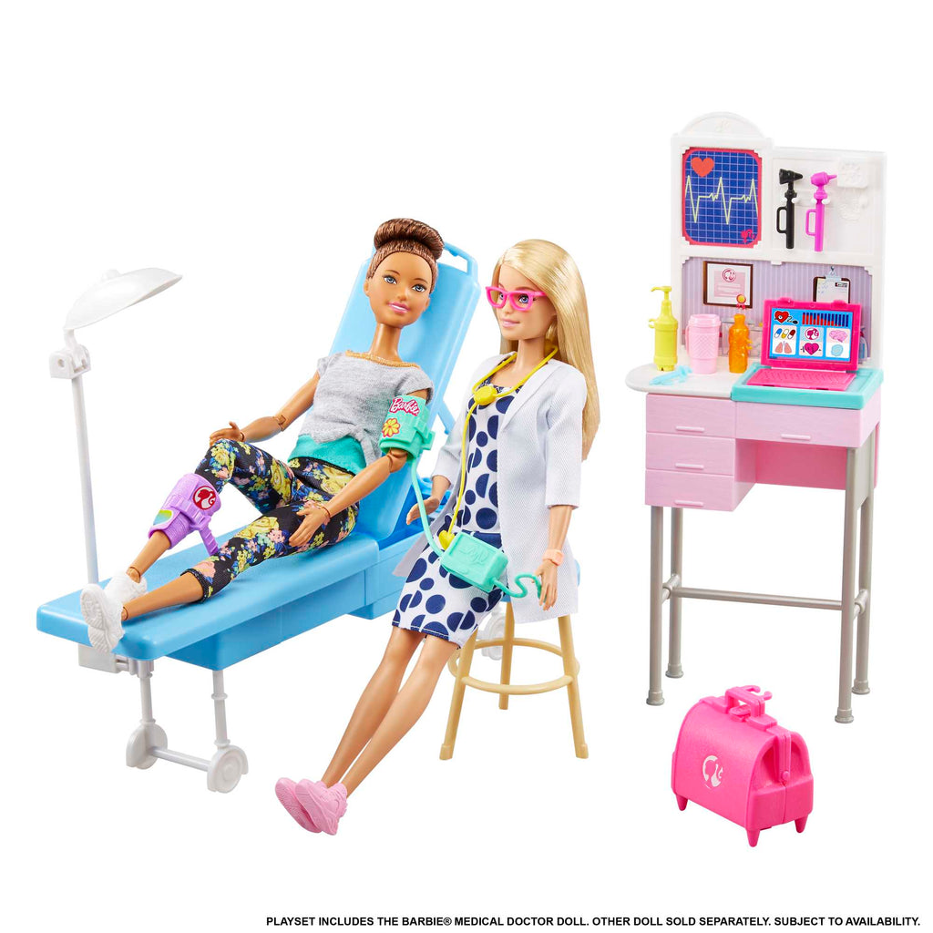 BARBIE® DOKTOR BEBEK VE OYUN SETİ
