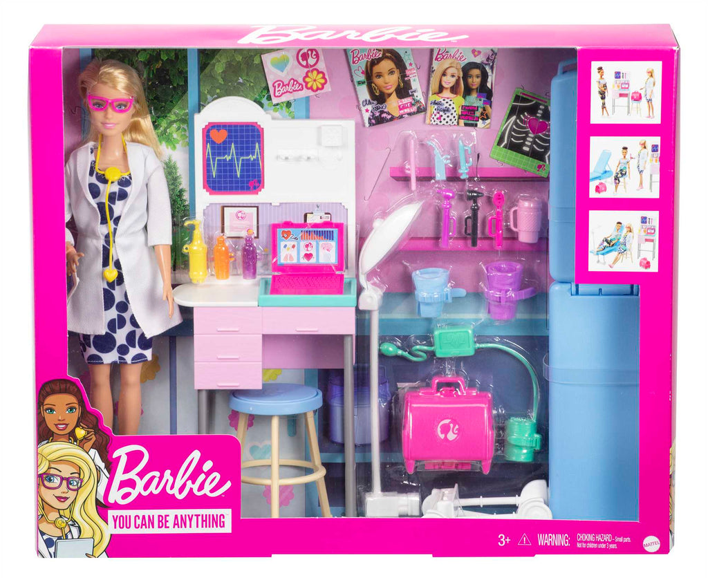 BARBIE® DOKTOR BEBEK VE OYUN SETİ