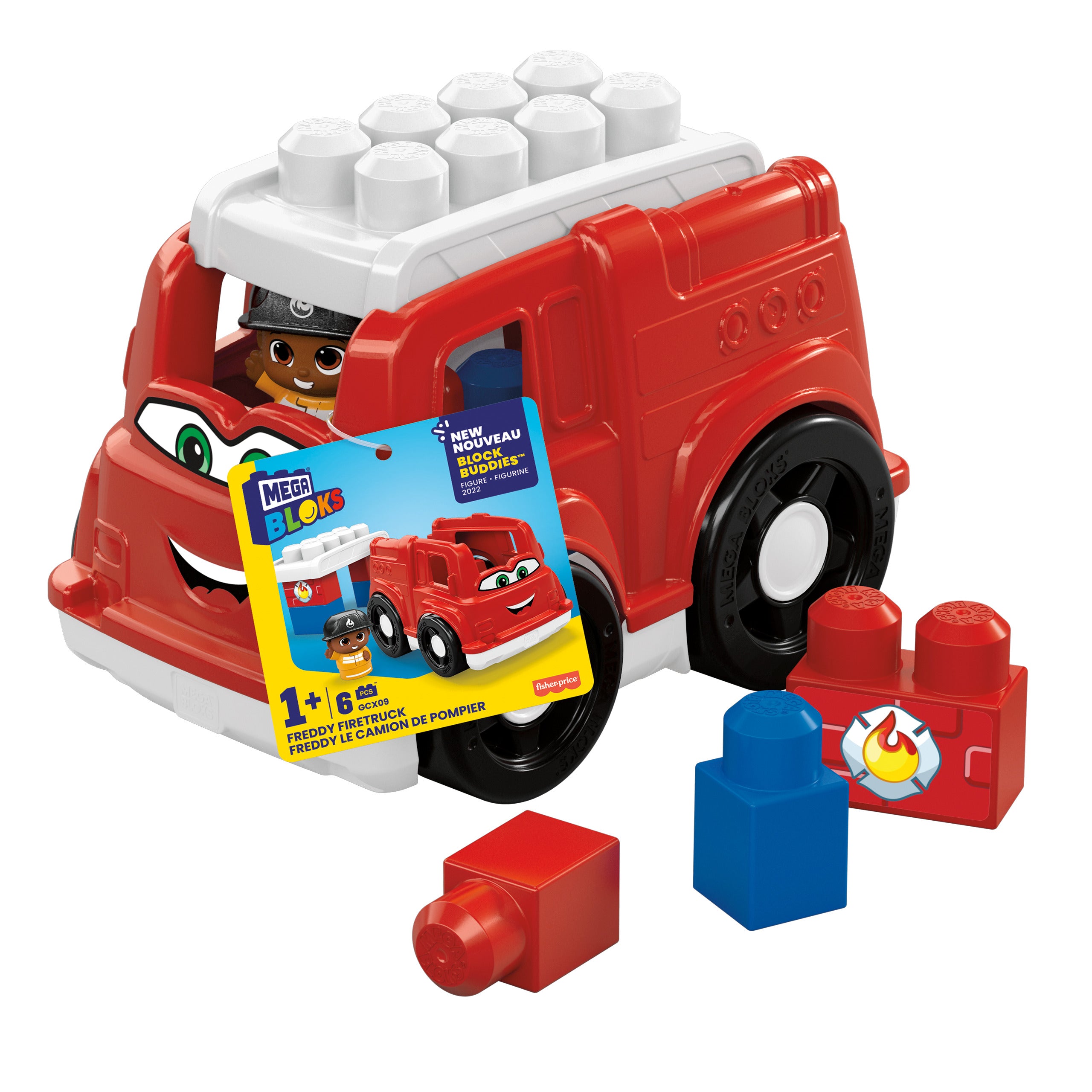 Mega Bloks Freddy İtfaiye Kamyonu Yapım Seti