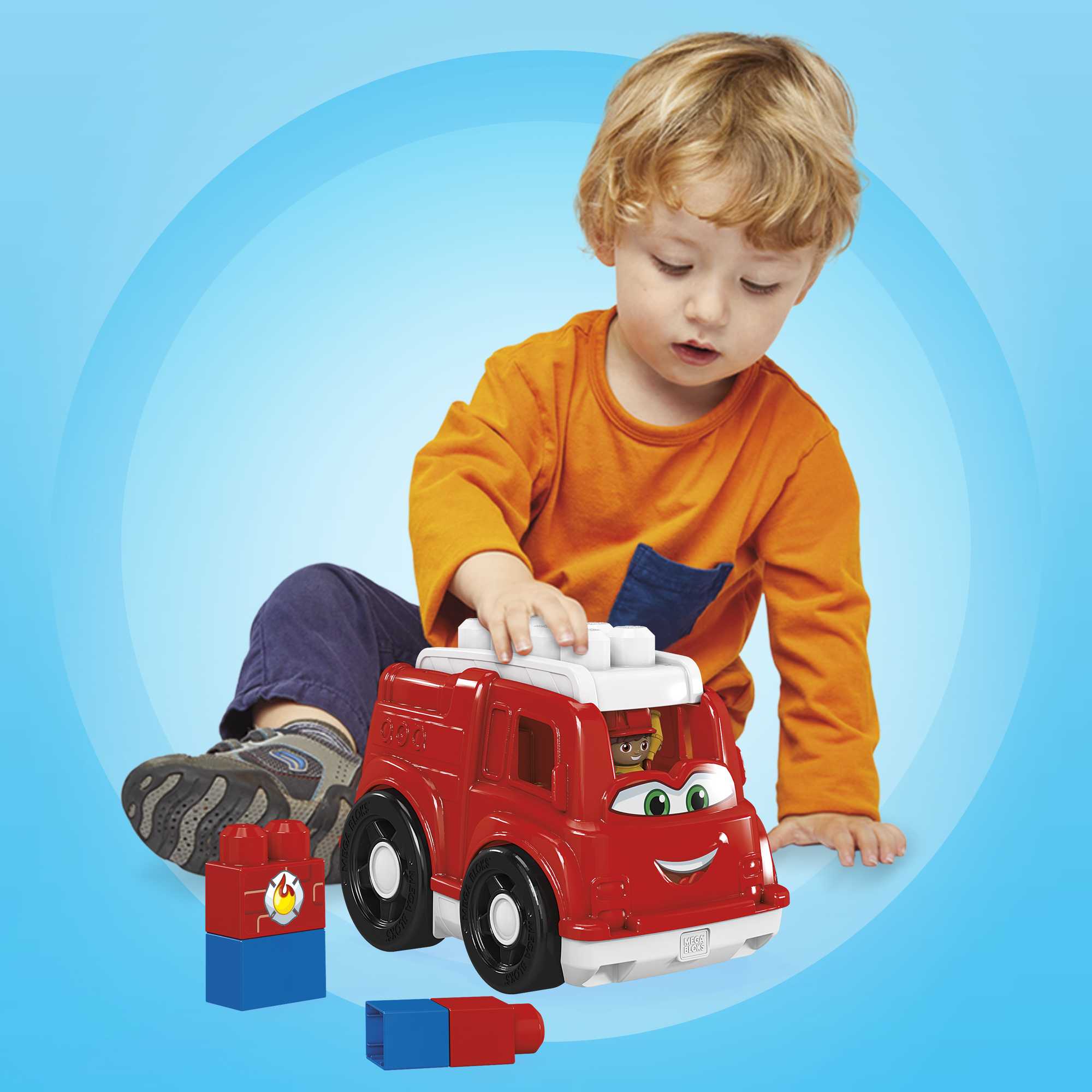 Mega Bloks Freddy İtfaiye Kamyonu Yapım Seti