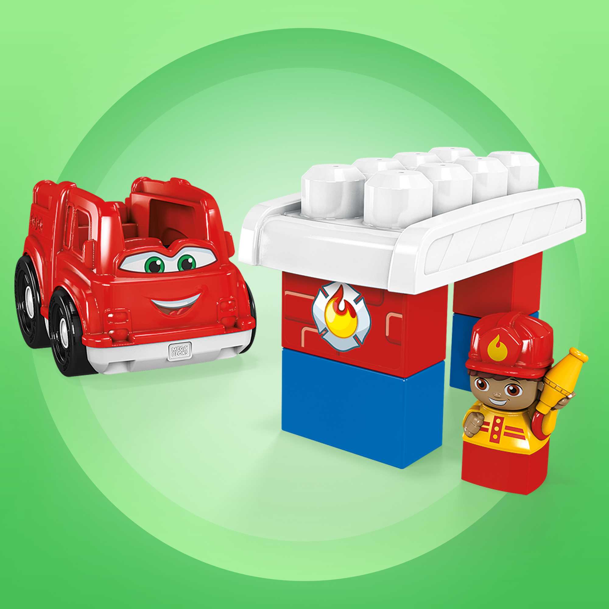 Mega Bloks Freddy İtfaiye Kamyonu Yapım Seti