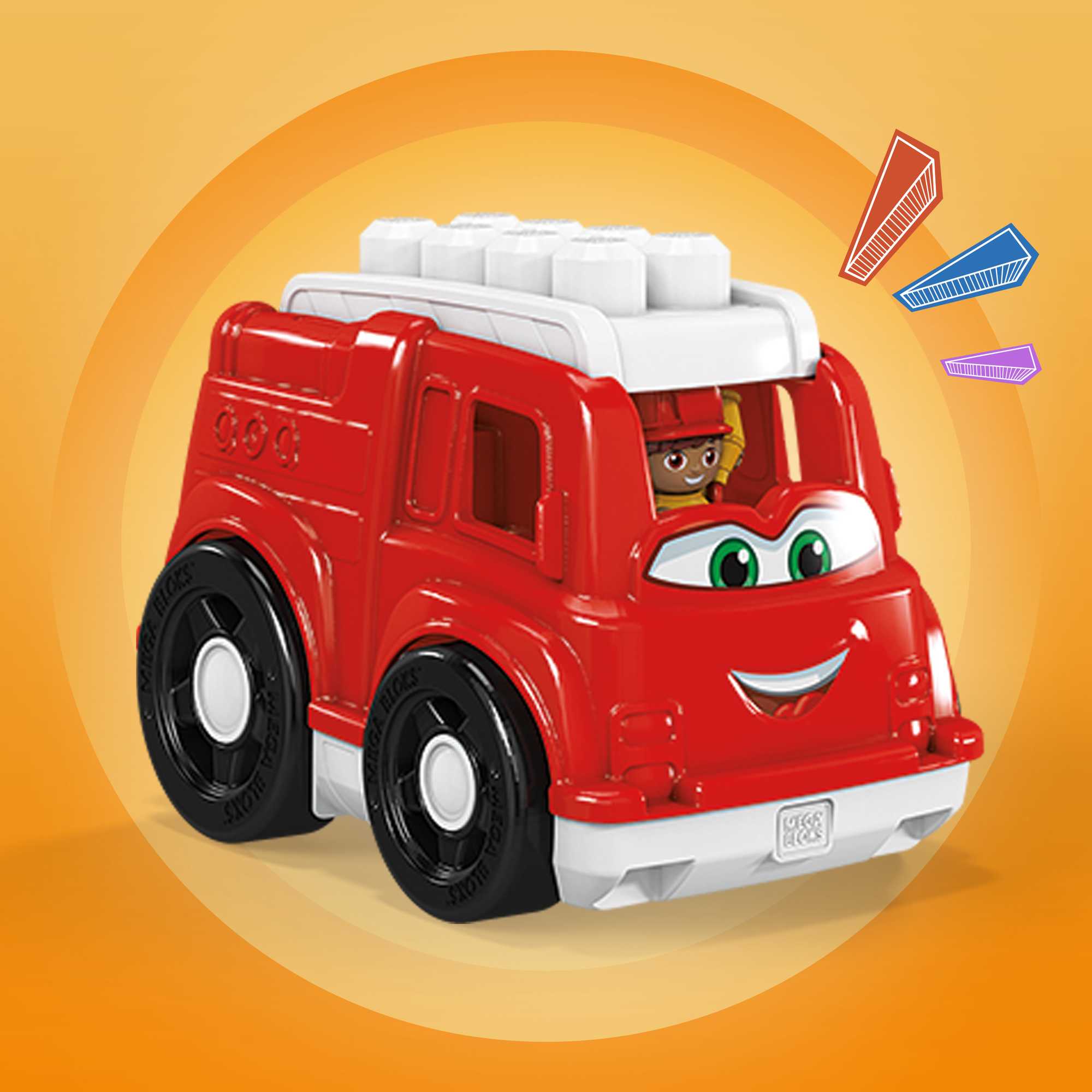 Mega Bloks Freddy İtfaiye Kamyonu Yapım Seti