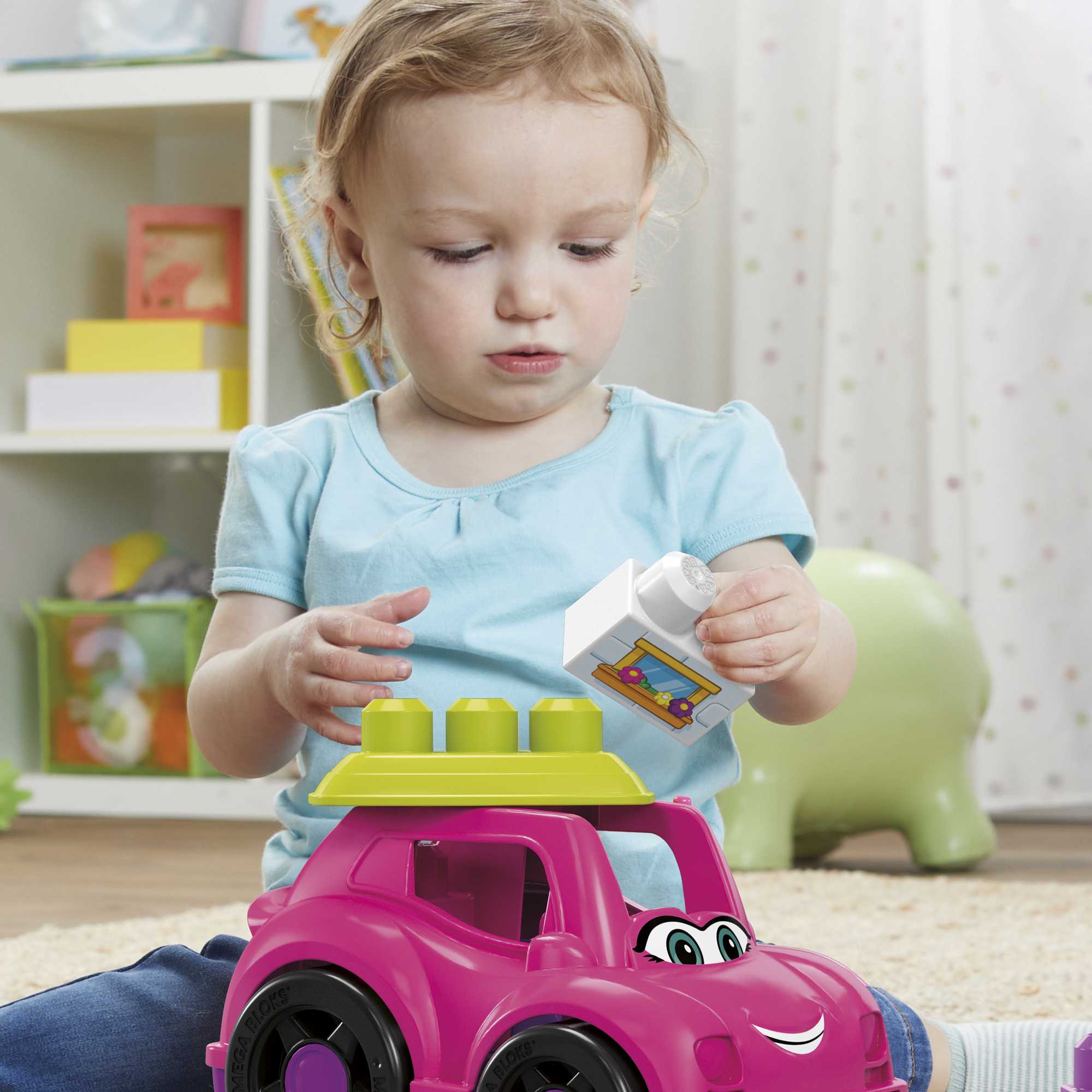 Mega Bloks Catie Üstü Açık Araba Yapım Seti