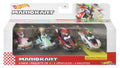 Hot Wheels Mario Kart 4'lü Araç Seti (Mario, Luigi, Peach, Rosalina)