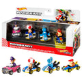 Hot Wheels Mario Kart 4'lü Araç Seti (Diddy Kong, Waluigi, Yoshi, Toad)
