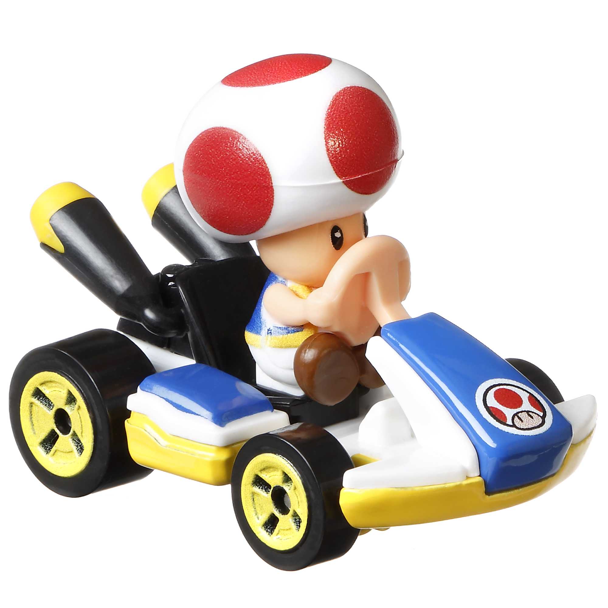 Hot Wheels Mario Kart 4'lü Araç Seti (Diddy Kong, Waluigi, Yoshi, Toad)