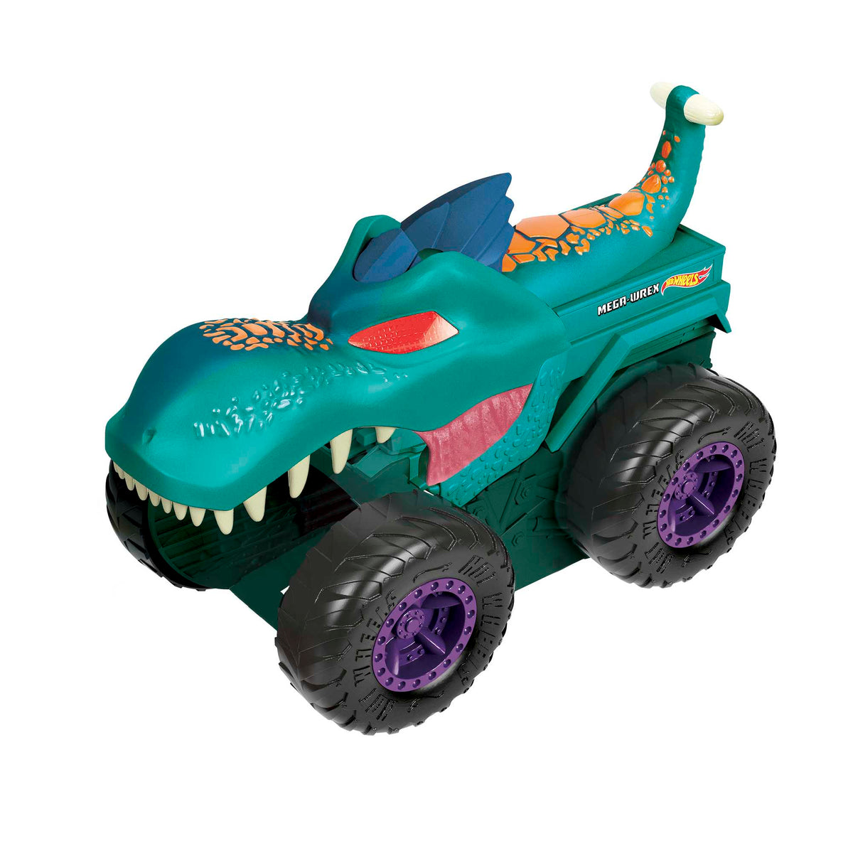 Hot Wheels Monster Trucks Araba Yiyen Mega Wrex, 3 Yaş ve Üzeri Çocuklar İçin GYL13
