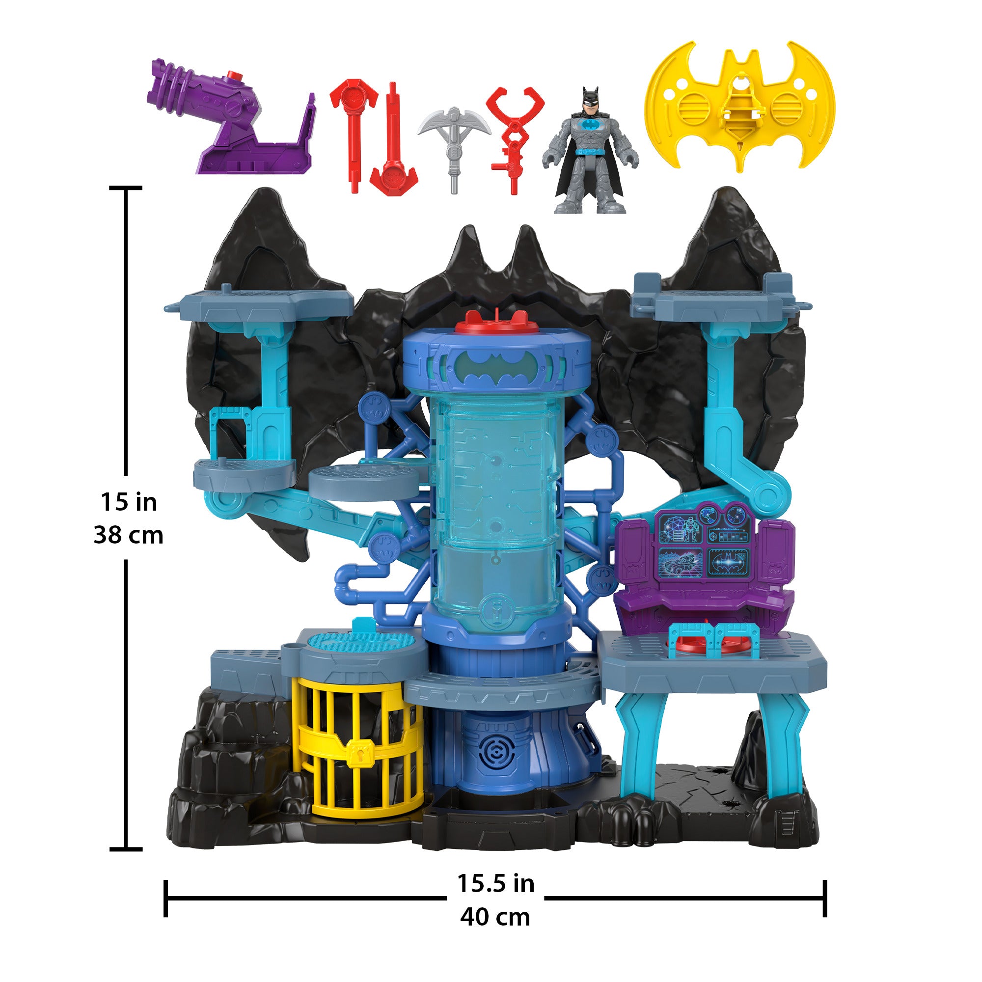 Imaginext™ DC Super Friends™ Bat-Tech Batcave™ Batman'in Mağarası