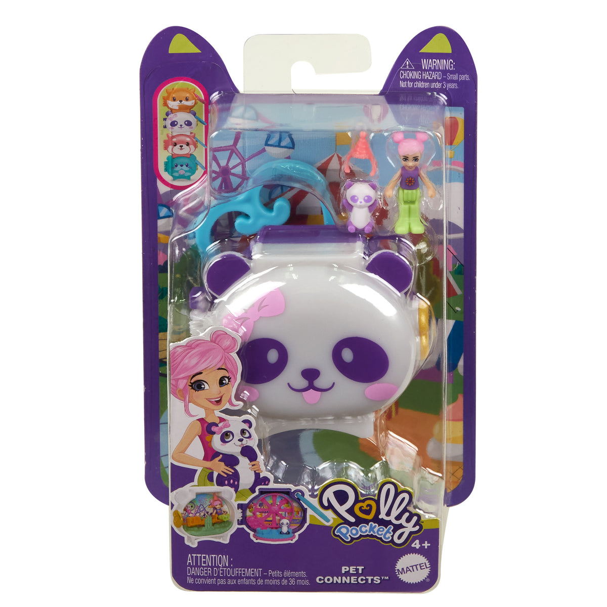 Polly Pocket Hayvan Madalyonları Mini Kutu (Sürpriz Asorti)