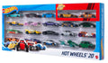 Hot Wheels Yirmili Araba Seti - Geniş Ürün Yelpazesi, Oyuncak Araba Koleksiyonu, 1:64 Ölçek H7045
