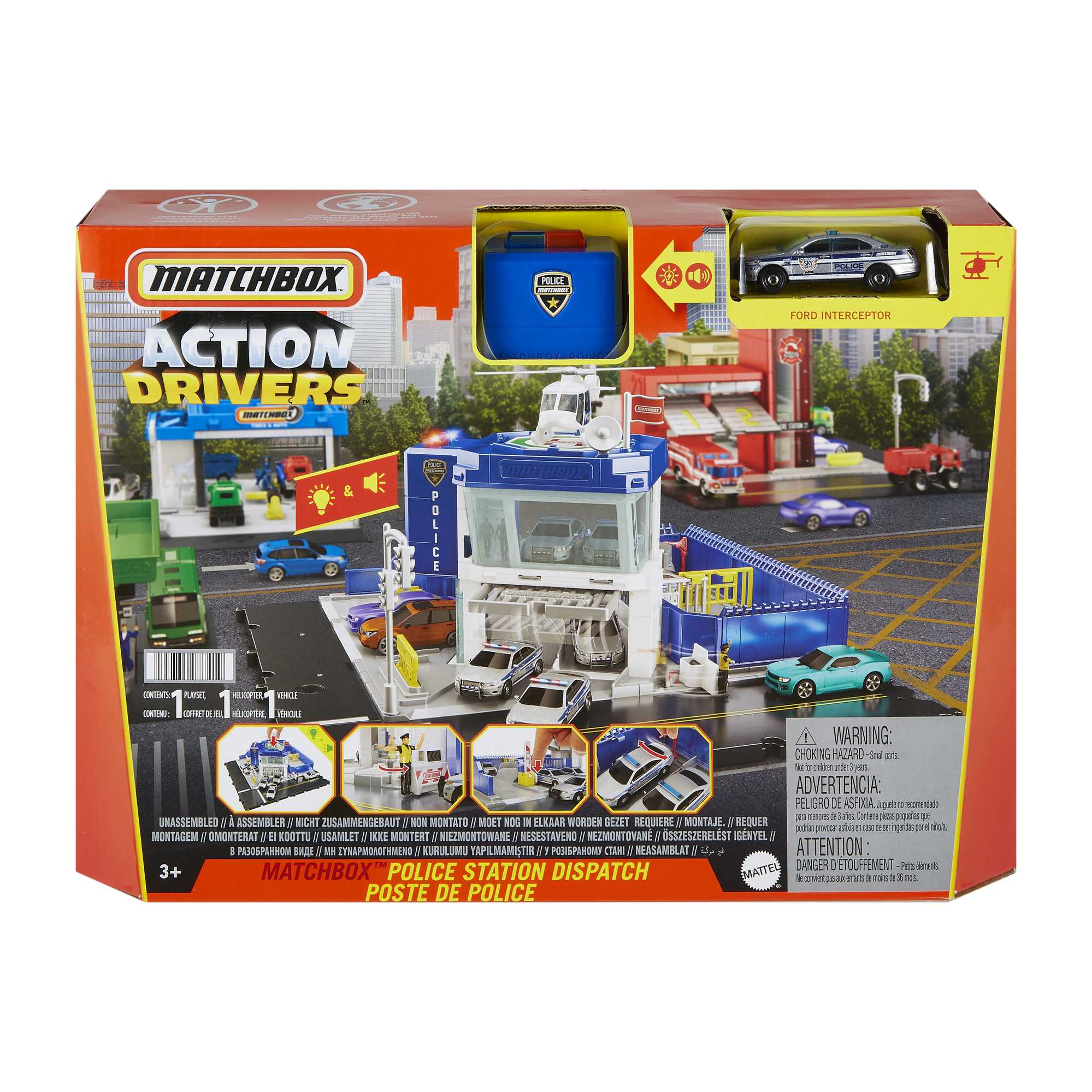 Matchbox Aksiyon Sürücüleri Oyun Seti Serisi