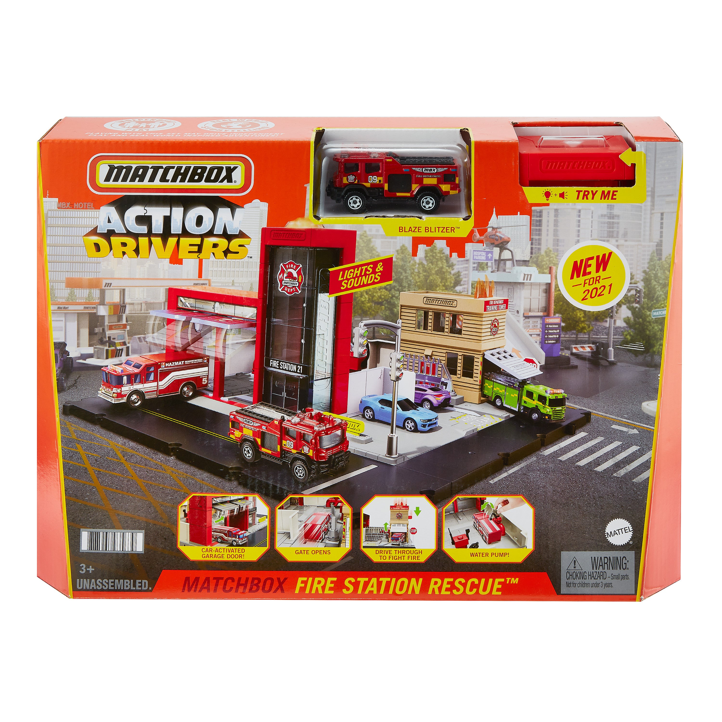 Matchbox Aksiyon Sürücüleri Oyun Seti Serisi