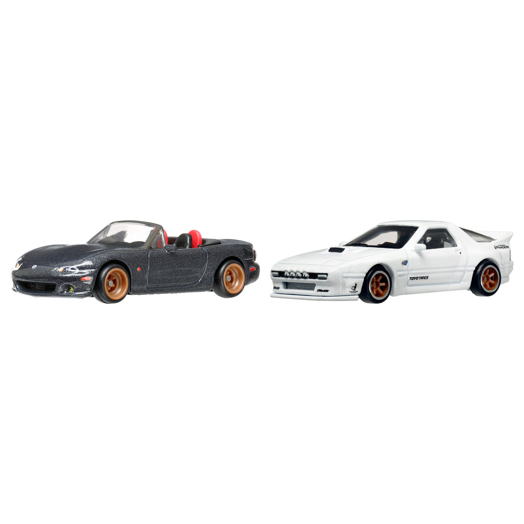 Hot Wheels® Premium Car Culture 2'li paket, yetişkin koleksiyonculara uygun oyuncak arabalar