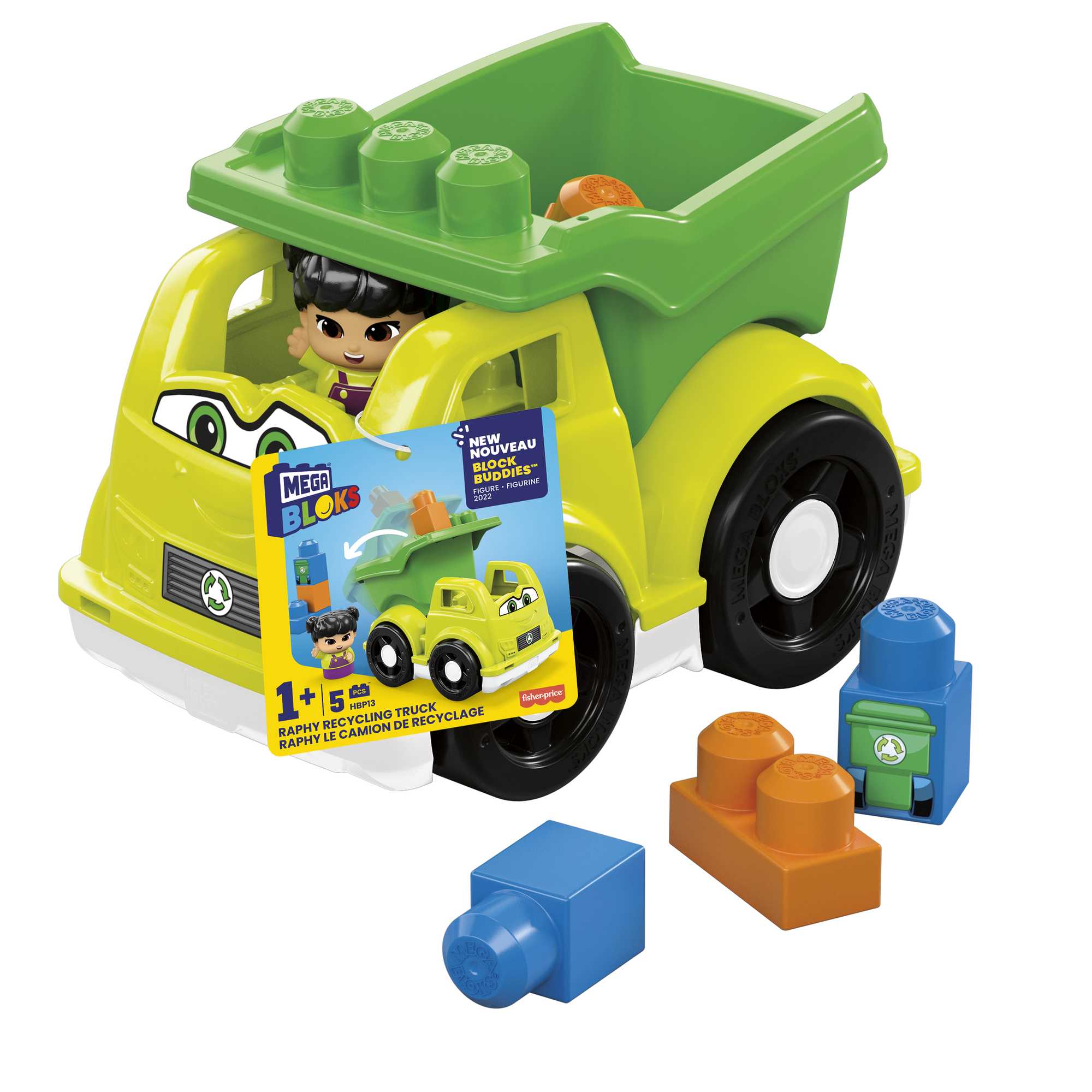 Mega Bloks Raphy Geri Dönüşüm Kamyonu