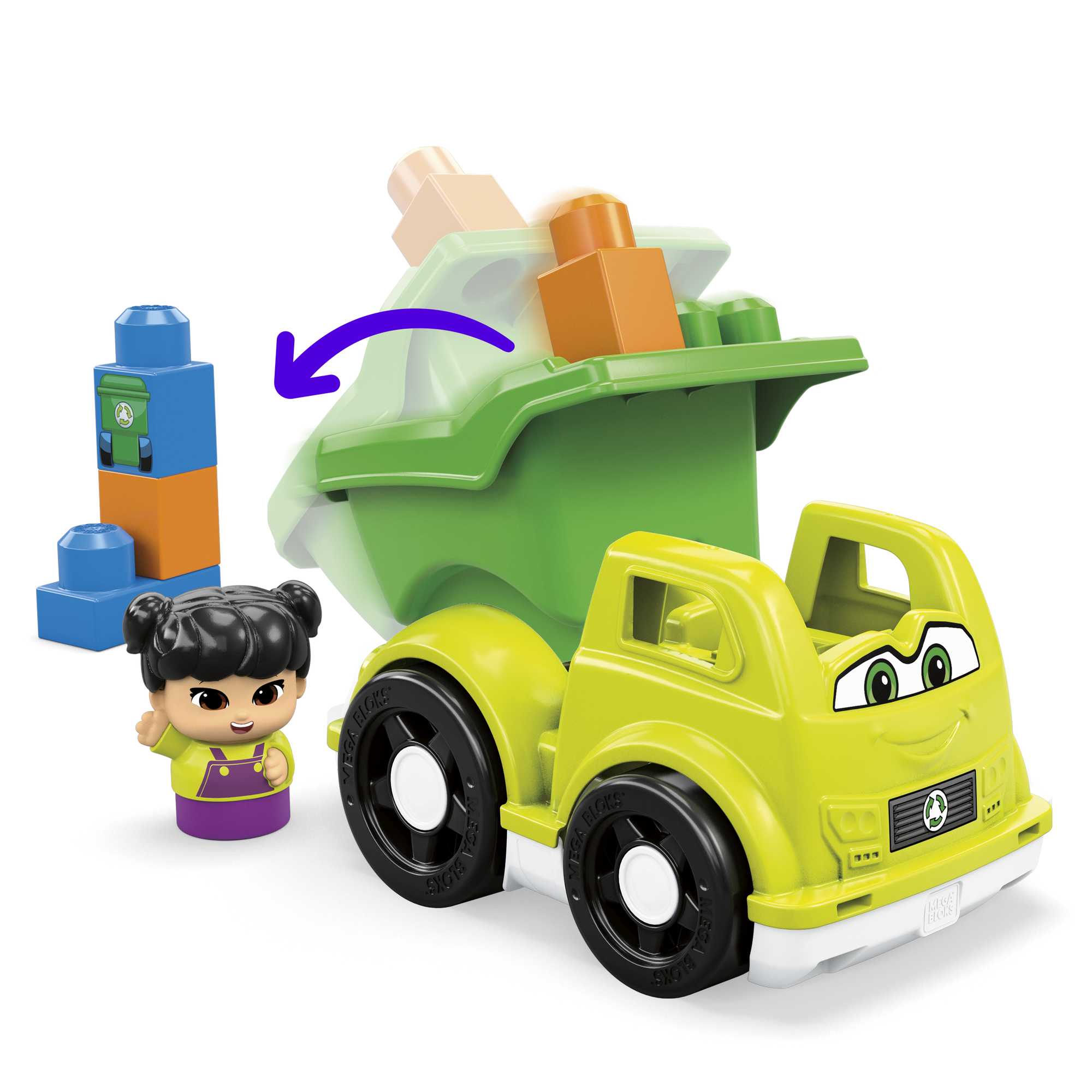 Mega Bloks Raphy Geri Dönüşüm Kamyonu