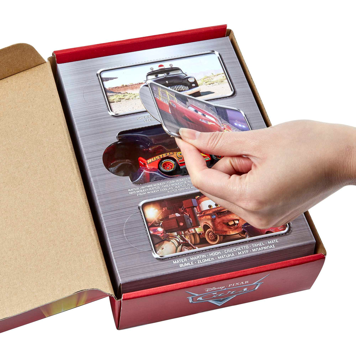 Disney ve Pixar Cars oyuncakları, 3 adet metal araç, Radyatör Kasabası