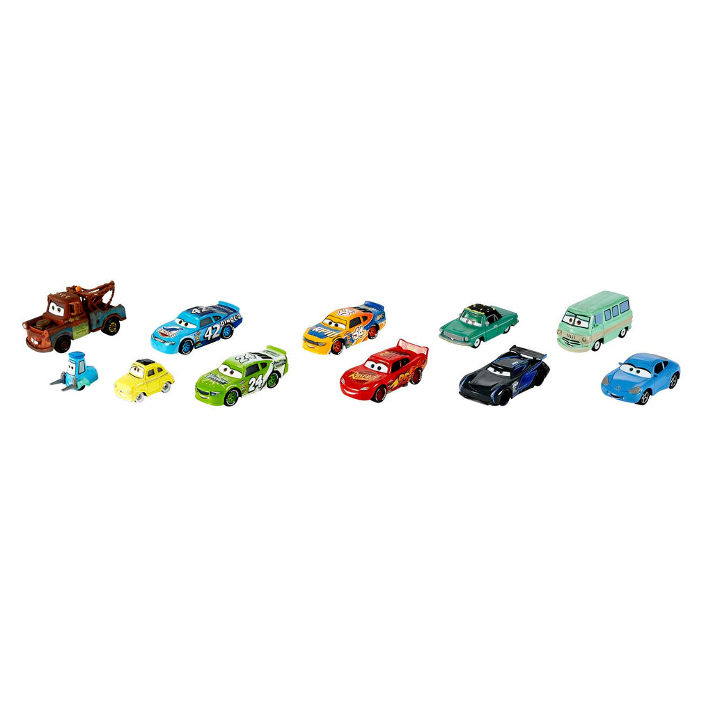 Disney Pixar Cars 10'lu Metal Araç Paketi