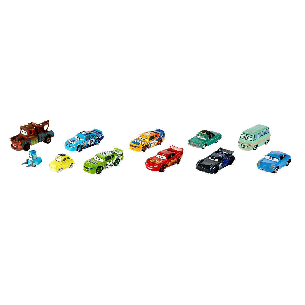 Disney Pixar Cars 10'lu Metal Araç Paketi