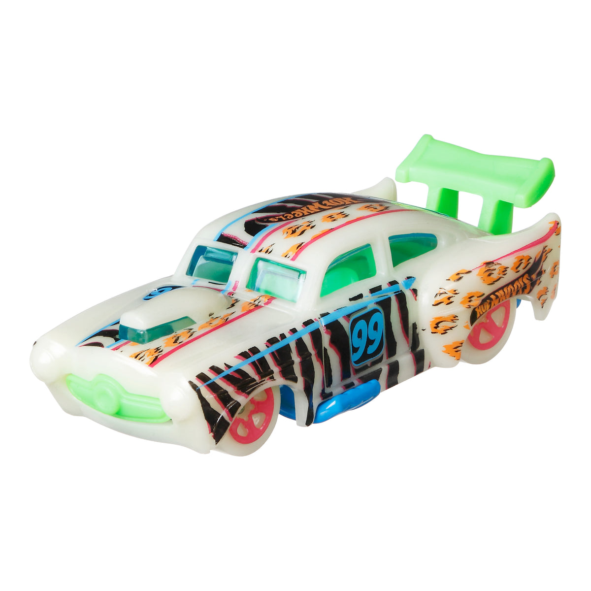 Hot Wheels Monster Trucks Karanlıkta Parlayan Araçlar Paketi 5 adet Monster Trucks aracı ve 5 adet araba içeren çoklu paket