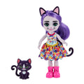 Enchantimals Minik Kız Kardeş Cabery Kedi ve Pawla