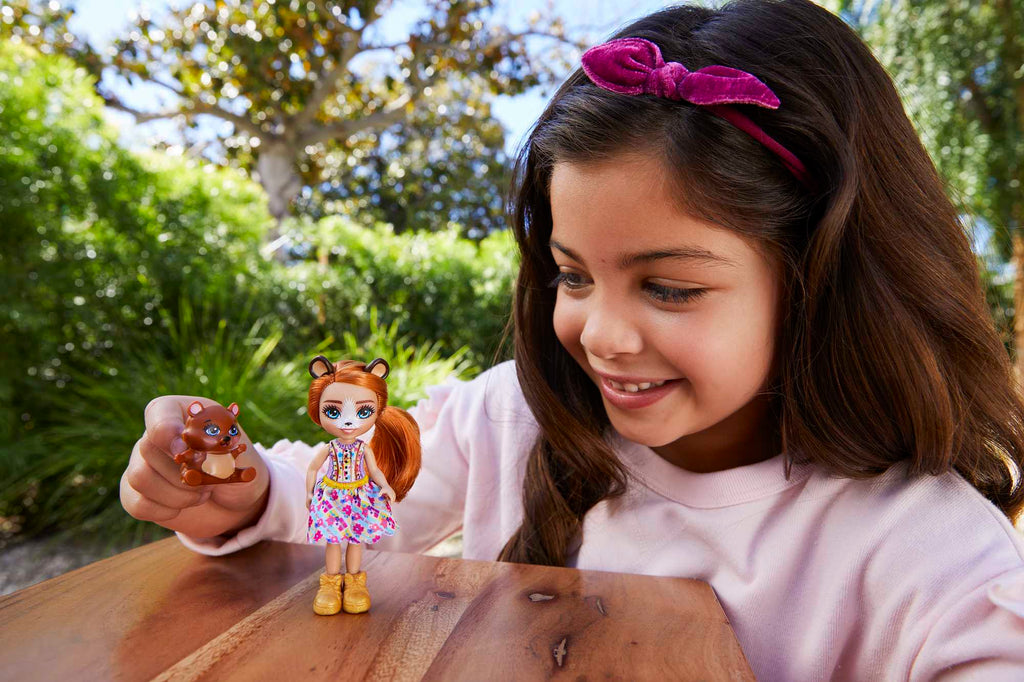 Enchantimals Minik Kız Kardeş Bexie Ayı ve Bidie