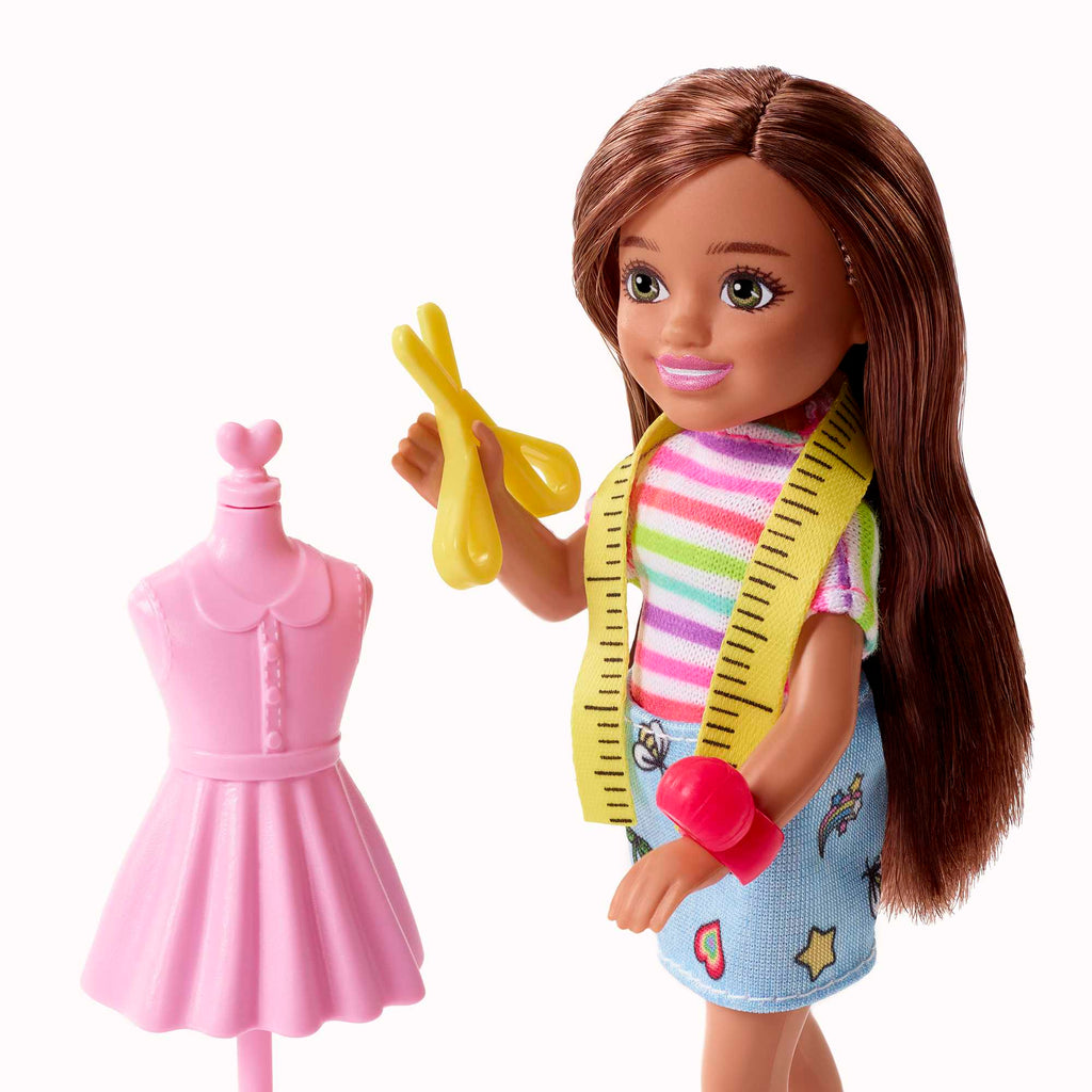 Barbie Chelsea Meslekleri Keşfediyor - Moda Tasarımcısı