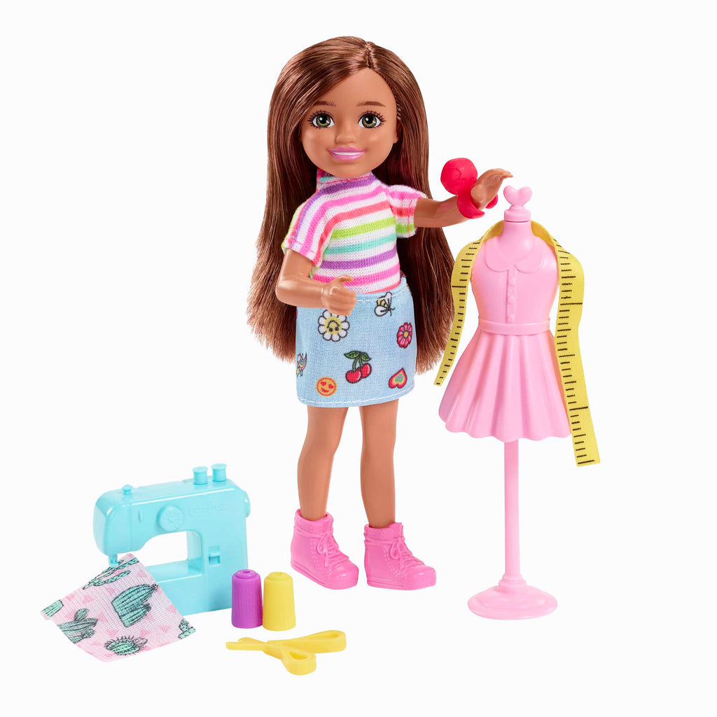 Barbie Chelsea Meslekleri Keşfediyor - Moda Tasarımcısı