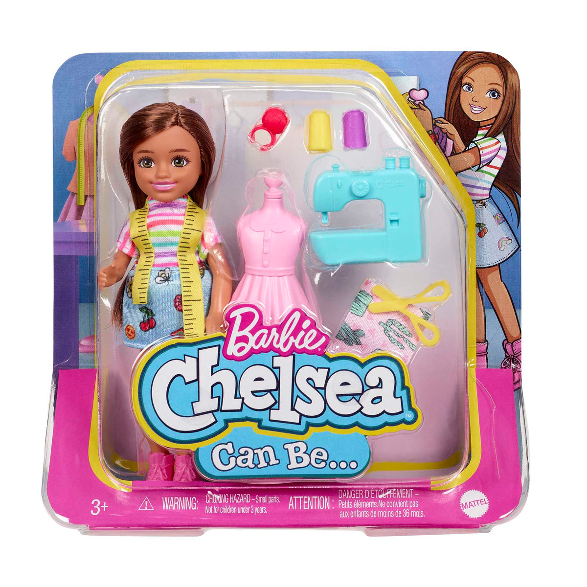 Barbie Chelsea Meslekleri Keşfediyor - Moda Tasarımcısı