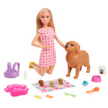 Barbie® ve Hayvan Dostları Oyun Seti, köpek, 3 yavru köpek ve aksesuarlar, 3-7 yaş