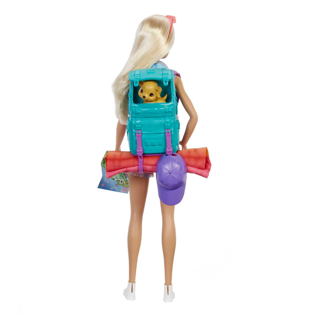 Barbie Kampa Gidiyor Oyun Seti, yavru köpeği ve 10'dan fazla aksesuar, 3-7 yaş