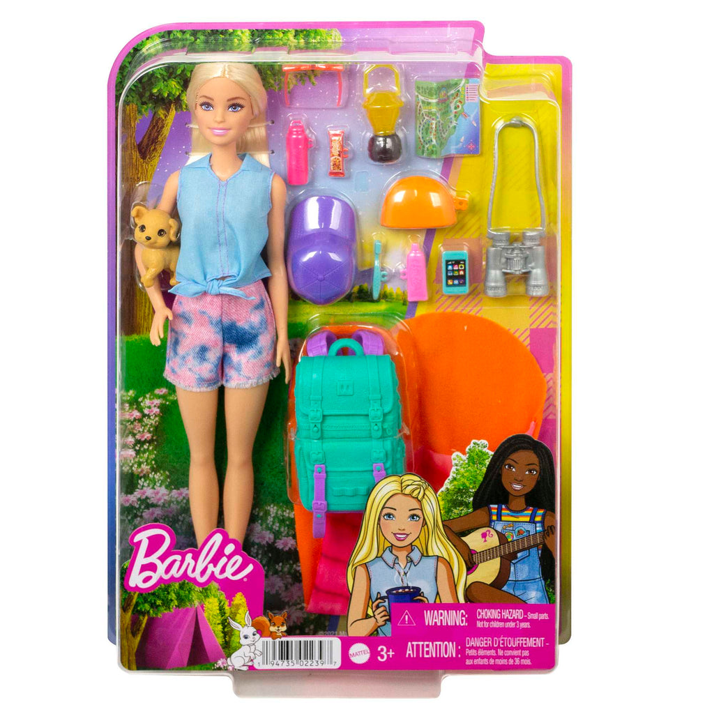 Barbie Kampa Gidiyor Oyun Seti, yavru köpeği ve 10'dan fazla aksesuar, 3-7 yaş