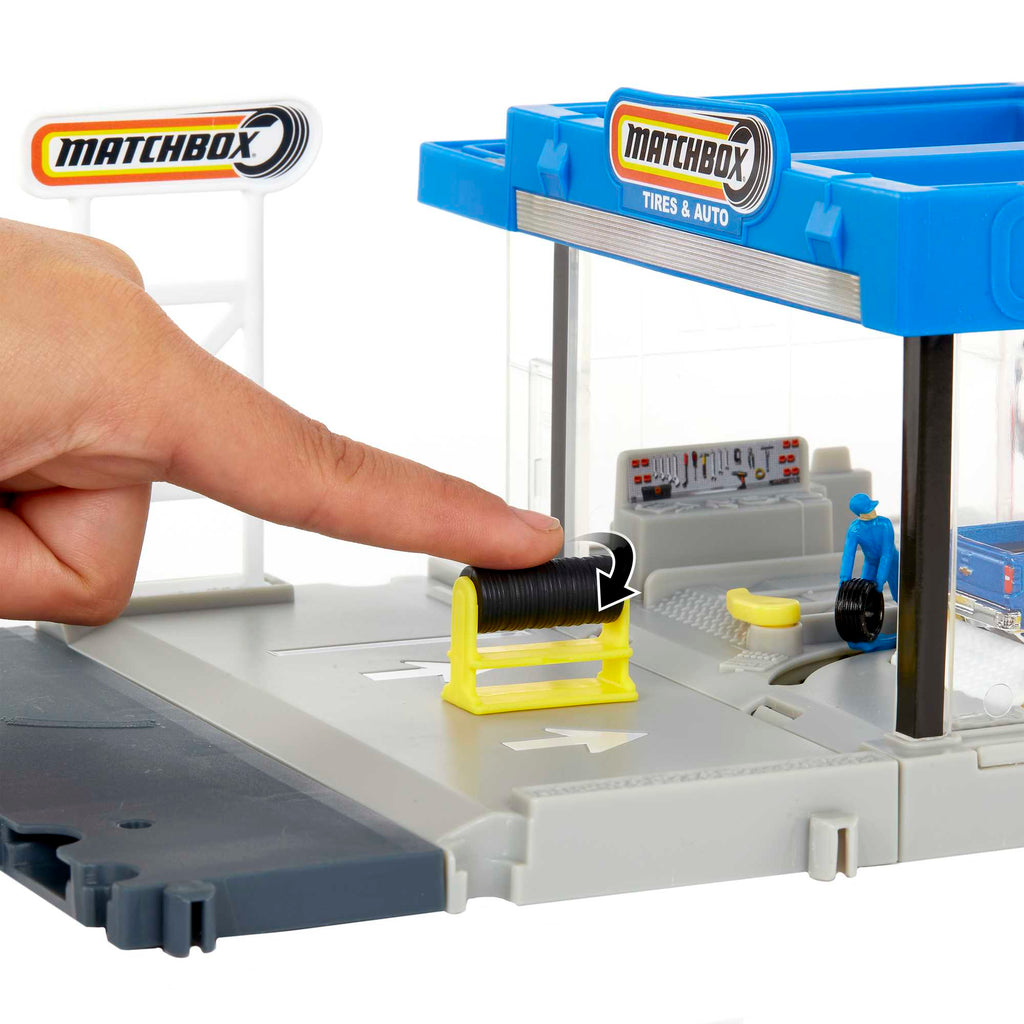 Matchbox Aksiyon Sürücüleri Oto Servis Oyun Seti