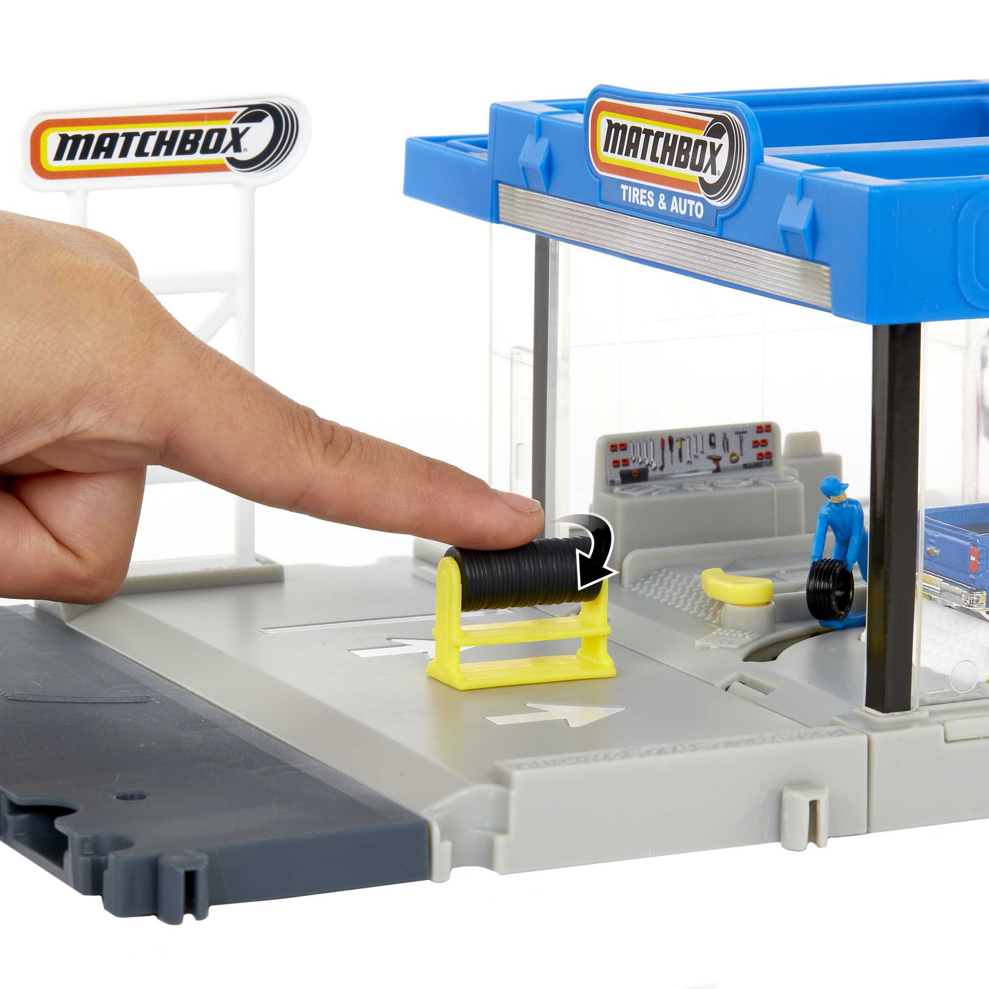 Matchbox Aksiyon Sürücüleri Oto Servis Oyun Seti