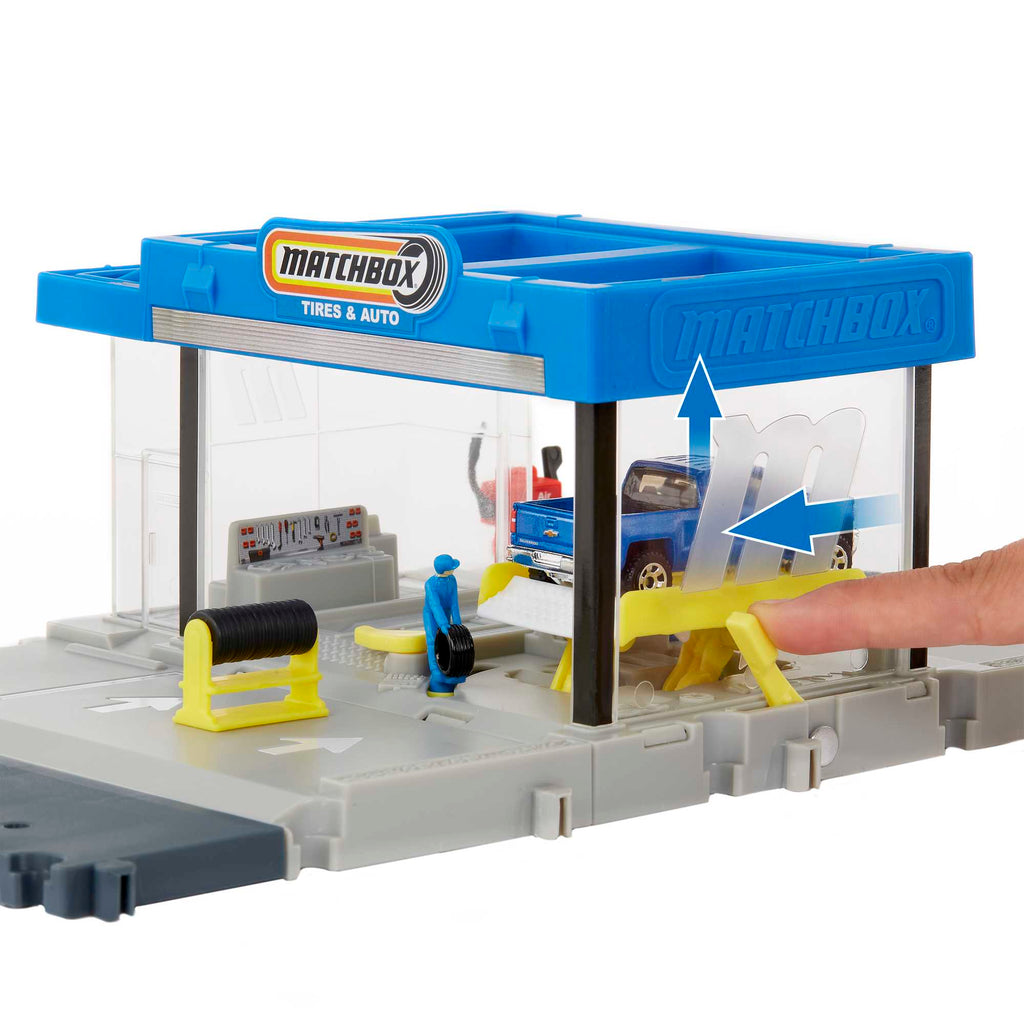 Matchbox Aksiyon Sürücüleri Oto Servis Oyun Seti
